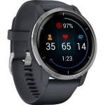 Garmin Venu 2 Smartwatch (3,3 cm/1,3 Zoll), 25 vorinstallierten Sport-Apps, grau, grau - grau