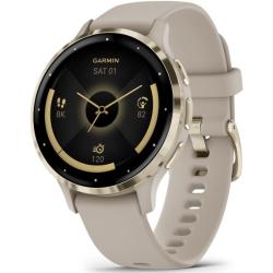 Garmin - Venu 3S - Multifunktionsuhr french gray / softgold