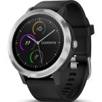 Garmin Vivoactive 3 (43 mm, Faserverstärktes Polymer, Edelstahl), Sportuhr + Smartwatch