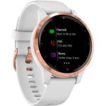 Garmin VIVOACTIVE 4S Smartwatch (2,79 cm/1,1 Zoll), weiß, weiß-roségoldfarben