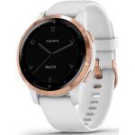 Garmin Vivoactive 4S Smartwatch weiß/pink 2022 Laufuhren und Brustgurte