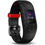 Schwarze Wasserdichte Garmin Vivofit 4 Spiderman Fitness Tracker | Fitness Armbänder für Kinder 