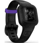 Schwarze Garmin Vivofit 3 Black Panther Smartwatches aus Kunststoff mit Kunststoff-Uhrenglas für Kinder zum Fußballspielen 