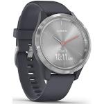 Reduzierte Silberne Wasserdichte Garmin Vivomove 3S Hybrid Smartwatches für Herren zum Fitnesstraining 