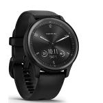 Reduzierte Schwarze Garmin Vivomove Smartwatches mit Smart Notifications für Herren zum Sport 