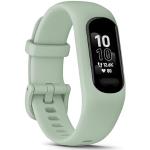 Reduzierte Mintgrüne Wasserdichte Garmin Fitness Tracker | Fitness Armbänder mit OLED-Zifferblatt für Herren 