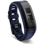 Mitternachtsblaue Garmin Vivosmart Smartwatches mit OLED-Zifferblatt 