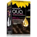 Braune Ammoniakfreie GARNIER Olia Haarfarben für Damen weißes & graues Haar 1-teilig 