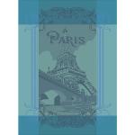 Blaue Motiv Garnier Thiebaut Geschirrtücher & Küchenhandtücher  mit Paris-Motiv aus Baumwolle 