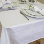 Weiße Garnier Thiebaut Tischdecken aus Textil 