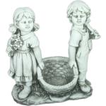 Graue 56 cm Gravidus Gartenfiguren & Gartenskulpturen aus Stein 