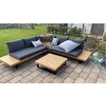 Hellbraune MCW Lounge Gartenmöbel & Loungemöbel Outdoor aus Holz 