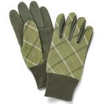 Garten-Handschuhe - Tchibo - Olivgrün/Kariert - 100% Baumwolle
