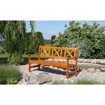 Reduzierte Orange Minimalistische Gartenmöbel Holz aus Massivholz Breite 50-100cm, Höhe 150-200cm 