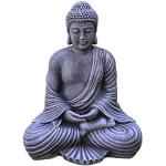 Bunte Asiatische 42 cm Buddha-Gartenfiguren aus Kunststein frostfest 