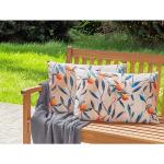 Orange Moderne Beliani Rechteckige Outdoor Kissen aus Polyester 40x60 2-teilig 