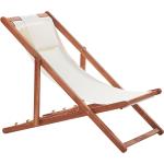 Reduzierte Dunkelbraune Beliani Liegestühle geölt aus Massivholz klappbar Breite 50-100cm, Höhe 50-100cm, Tiefe 50-100cm 