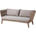 Beige Moderne Norrwood Gartensofas & Outdoor Sofas aus Massivholz Breite 150-200cm, Höhe 50-100cm, Tiefe 50-100cm 3 Personen 