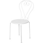 Weiße Butlers Century Gartenstühle Metall aus Polyrattan Breite 0-50cm, Höhe 50-100cm, Tiefe 0-50cm 