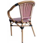 Reduzierte Braune Rustikale Polyrattan Gartenstühle aus Polyrattan Outdoor Breite 50-100cm, Höhe 50-100cm 