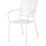 Weiße Butlers Gartenstühle Metall aus Polyrattan Breite 50-100cm, Höhe 50-100cm, Tiefe 0-50cm 