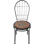 Schwarze Siena Garden Gartenstühle Metall aus Polyrattan Breite 0-50cm, Höhe 50-100cm, Tiefe 0-50cm 