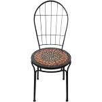 Schwarze Siena Garden Gartenstühle Metall aus Polyrattan Breite 0-50cm, Höhe 50-100cm, Tiefe 0-50cm 