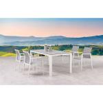 Weiße Best Freizeitmöbel Gartenstühle Metall stapelbar Breite 0-50cm, Höhe 50-100cm, Tiefe 50-100cm 
