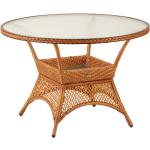 Braune Best Freizeitmöbel Polyrattan Tische aus Polyrattan Höhe 50-100cm 