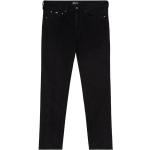 Schwarze GAS Slim Fit Jeans mit Reißverschluss aus Baumwolle maschinenwaschbar für Herren Weite 40, Länge 32 