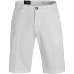 Reduzierte Weiße GAS Jeans-Shorts mit Reißverschluss aus Baumwolle für Herren Größe XL für den für den Sommer 