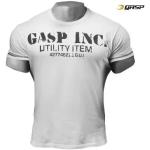 GASP - Basic Utility Tee white - T-Shirt weiß Größe XXXL