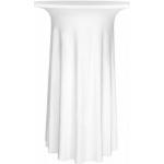 Weiße Tischhussen aus Textil maschinenwaschbar 