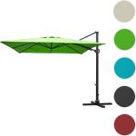 Grüne Mendler Ampelschirme & Freiarmschirme aus Textil UV-beständig 