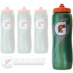 Gatorade 50220SM G Series Performance Squeeze Bottle 32oz (4 Pack), Pearl Green