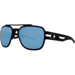 Blaue Pilotenbrillen aus Polycarbonat für Herren 