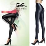 GATTA BLACK BRILLANT Leggings Blickdicht glänzend Glamour Schwarz Leggins 120DEN - 4XL