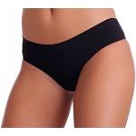 Gatta Sport String Sisi - Underwear Seamless String Tanga - 3er Vorteilspack,Schwarz,XL (46-48)