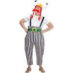 Reduzierte Schwarze Gestreifte Widmann Asterix & Obelix Maxi Faschingskostüme & Karnevalskostüme Größe S 