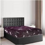 Violette Sterne Bettwäsche Sets & Bettwäsche Garnituren mit Einhornmotiv aus Fleece 