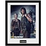GB Eye Gerahmtes Foto 16 x 12 Zoll Carol und The Walking Dead Daryl, Mehrfarbig