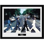 GB EYE LTD Kunstdruck The Beatles, Abbey Road, gerahmt, 30 x 40 cm, Holz, Multi-Colour, 16 x 12 inches