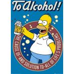 GB eye Maxi-Poster The Simpsons, to Alcohol, 61 x 91,5 cm