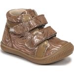 Reduzierte Beige GBB High Top Sneaker & Sneaker Boots mit Reißverschluss aus Leder rutschfest für Kinder Größe 21 