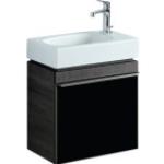Schwarze Keramag Citterio Handwaschbecken & Gäste-WC-Waschtische glänzend aus Eiche 