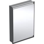 Silberne Keramag Spiegelschränke matt aus Aluminium LED beleuchtet Breite 50-100cm, Höhe 50-100cm, Tiefe 50-100cm 