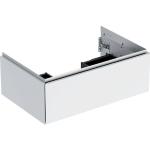 Weiße Keramag Waschbeckenunterschränke & Badunterschränke lackiert mit Schublade Breite 50-100cm, Höhe 0-50cm, Tiefe 0-50cm 