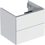 Weiße Keramag Waschbeckenunterschränke & Badunterschränke matt mit Schublade Breite 50-100cm, Höhe 0-50cm, Tiefe 0-50cm 
