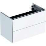 Silberne Keramag Waschbeckenunterschränke & Badunterschränke aus Aluminium mit Schublade Breite 0-50cm, Höhe 0-50cm, Tiefe 0-50cm 