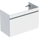 Weiße Keramag Renova Waschbeckenunterschränke & Badunterschränke lackiert mit Schublade Breite 0-50cm, Höhe 0-50cm, Tiefe 0-50cm 